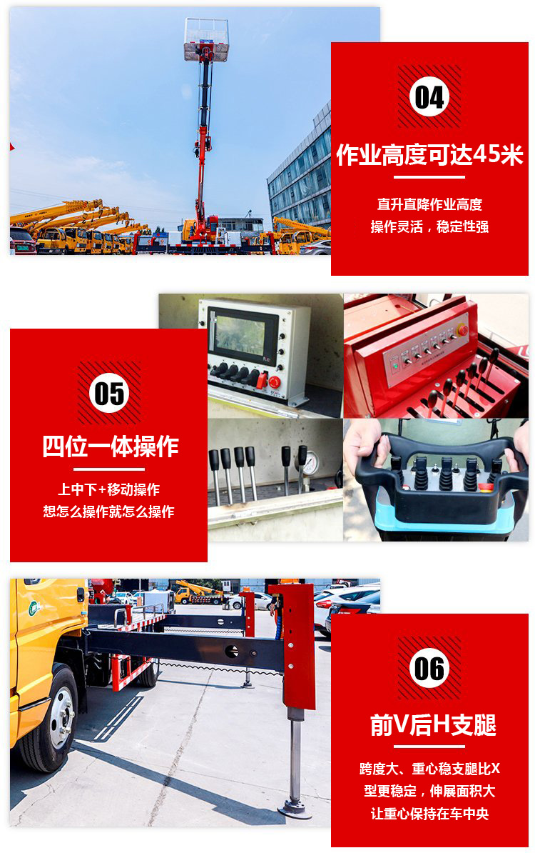 江鈴單排13.5米藍牌高空車